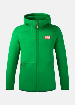 New Huski Wear W MID HOOD JACKET Race Green