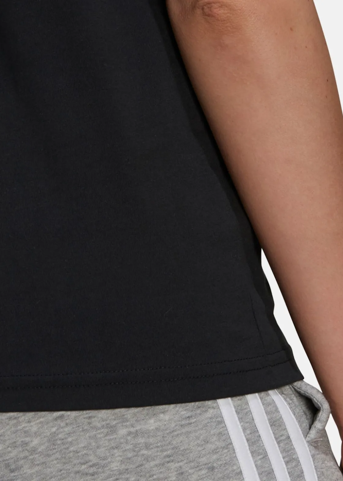 Sale Adidas W 3S BF T BLACK/WHITE