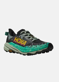 Discount Hoka W SPEEDGOAT 6 BLACK / ALOE VERA