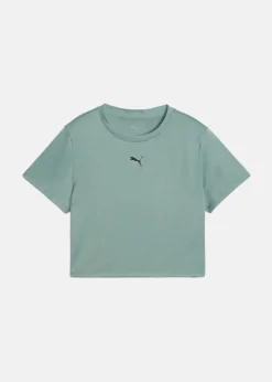 Online Puma W TAD ESSENTIAL Baby Tee Green Moon