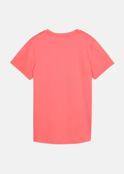 Puma W TAD ESSENTIAL CREW TEE Peach Frost