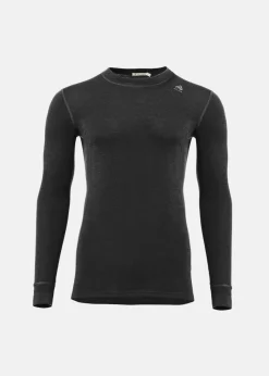Clearance Aclima WarmWool crewneck M's Jet Black