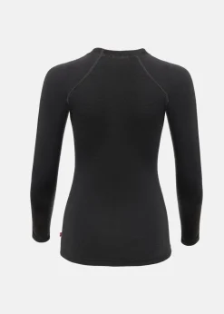 Hot Aclima WarmWool crewneck W's Jet Black