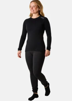 Hot Aclima WarmWool crewneck W's Jet Black