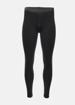 Online Aclima WarmWool longs M's Jet Black