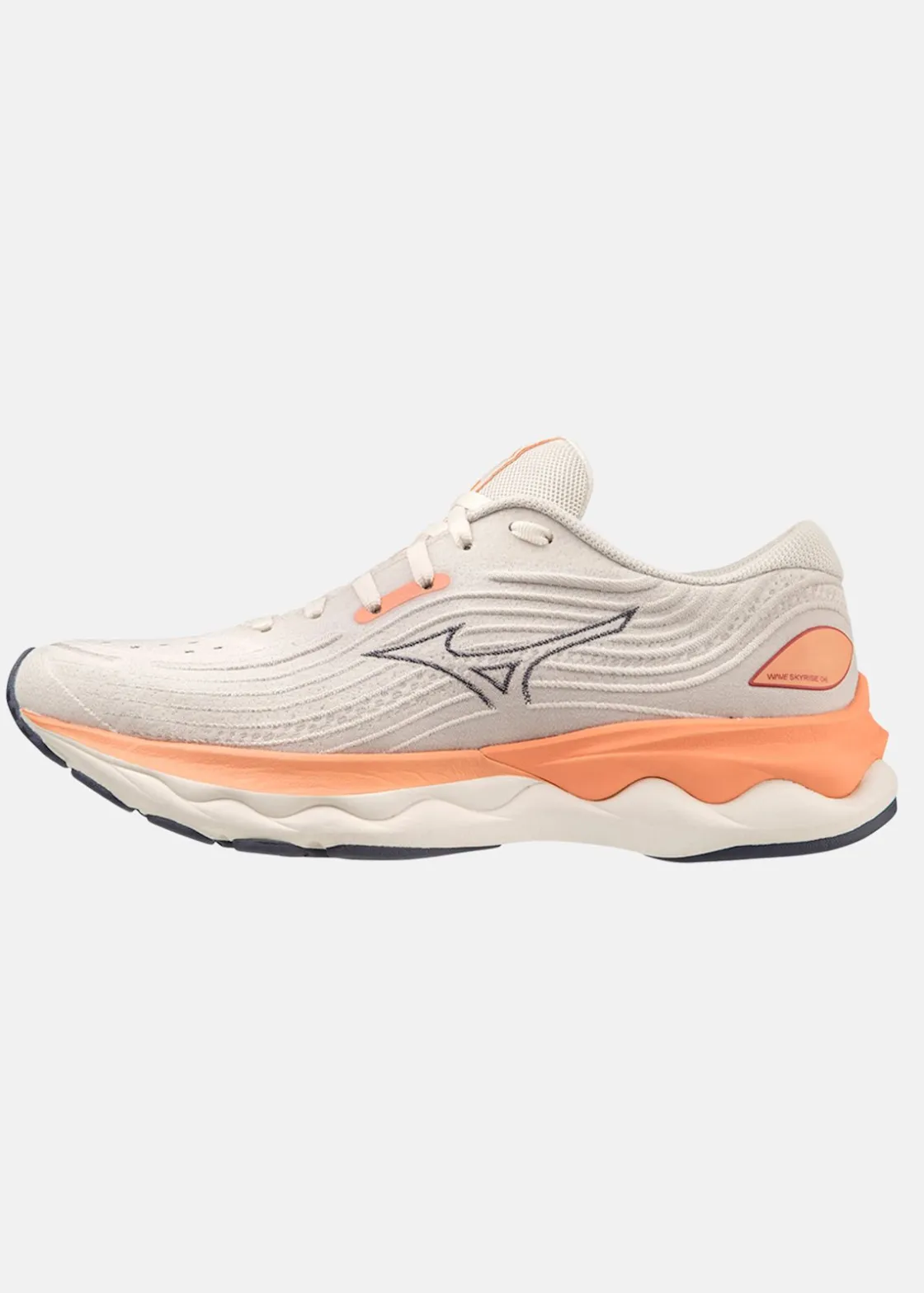 Mizuno WAVE SKYRISE 4 W Snow White/Nightshadow Blue/Coral Reef