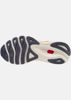 Mizuno WAVE SKYRISE 4 W Snow White/Nightshadow Blue/Coral Reef