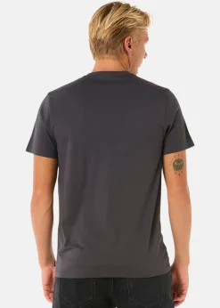 Outlet Rip Curl WETTIE ICON TEE WASHED BLACK