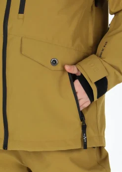 New Slade Whistler Shell Jacket JR Khaki