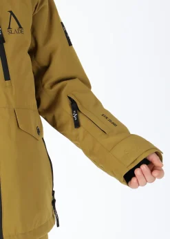 New Slade Whistler Shell Jacket JR Khaki