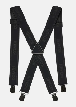 Best Kombi WIDE SUSPENDERS BLACK
