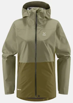 Online Haglöfs Wilda GTX Jacket Women Thyme Green/Olive Green