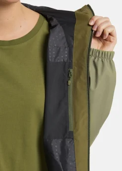 Online Haglöfs Wilda GTX Jacket Women Thyme Green/Olive Green