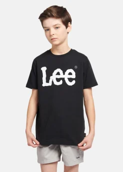 Best Lee Kids WOBBLY GRAPHIC T-SHIRT Black