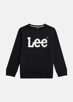 Online Lee Kids WOBBLY LEE GRAPHIC LB CREW Navy Blazer