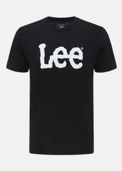 Lee WOBBLY_LOGO_TEE BLACK
