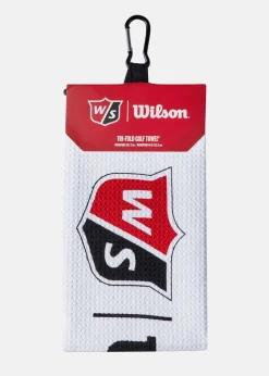 Discount Wilson W/S TRI FOLD TOWEL WH White/