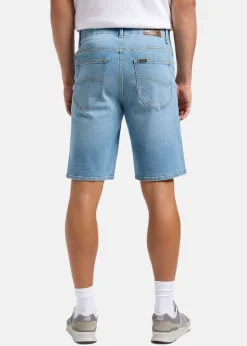 Sale Lee XM_5_POCKET_SHORT TENNEY MEDIUM DENIM