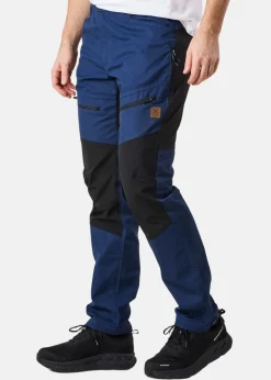 Outlet X-trail Outdoor Pants Denim Blue/Black