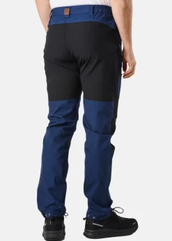 Outlet X-trail Outdoor Pants Denim Blue/Black