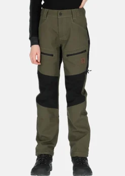 Online X-trail Outdoor Pants JR Olive/Black