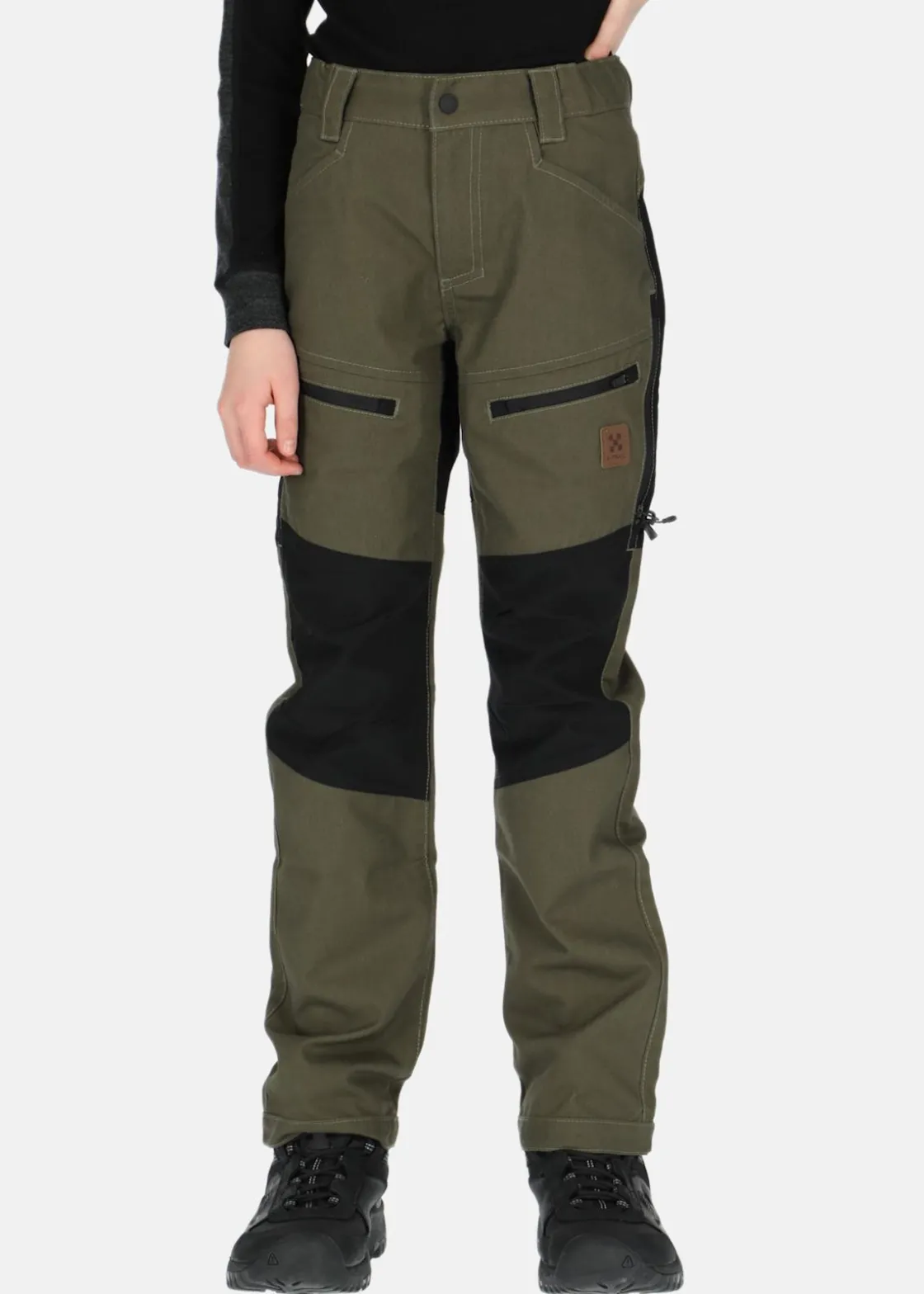 Online X-trail Outdoor Pants JR Olive/Black