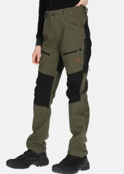 Online X-trail Outdoor Pants JR Olive/Black