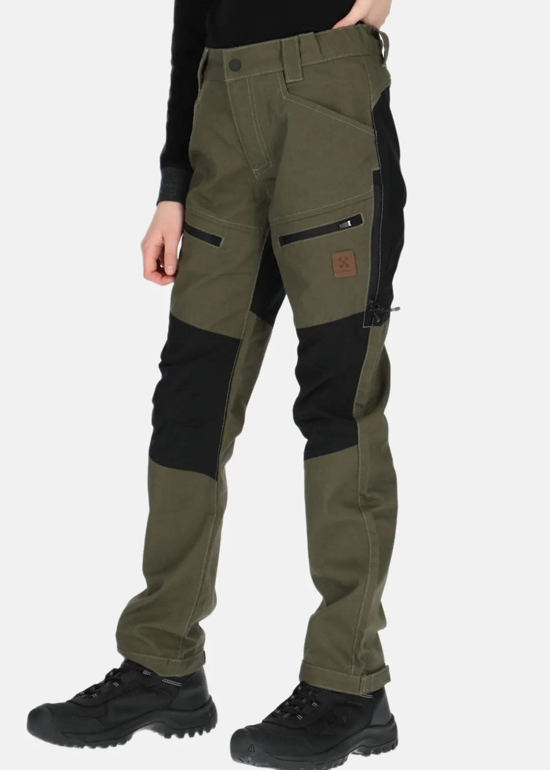 Online X-trail Outdoor Pants JR Olive/Black