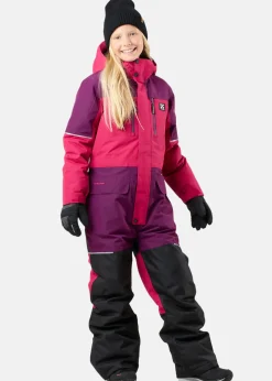 Best X-trail Winter Overall JR Burgundy/Pink