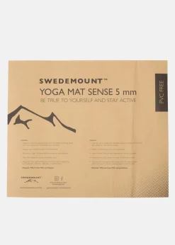 Outlet Swedemount Yoga Mat 5 mm Black/Grey