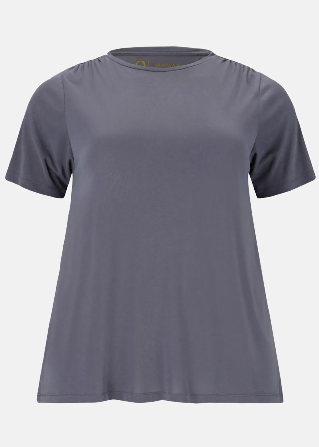 Clearance Q-collection Zamilla W Loose Fit S/S Tee Folkstone Gray