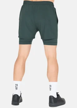 Virtus Zayne M 2-in-1 Shorts Dusty Forest